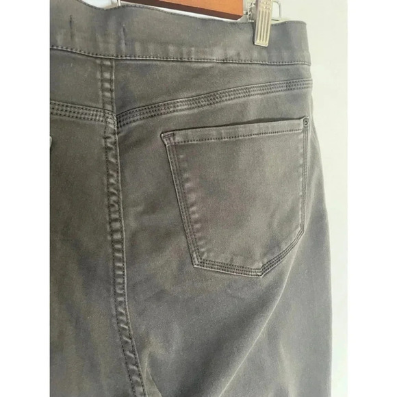 Women's NYDJ Black Gray Straight Leg Jeans‎ Size 12 EUC! 0120 - Picture 5 of 11